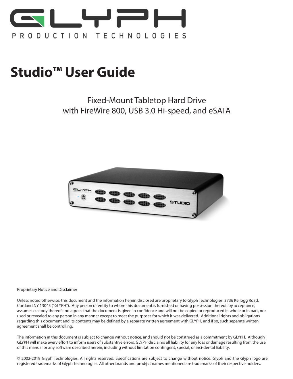 Studio™ User Guide