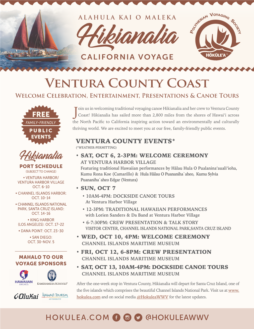 Ventura County Coast Hikianalia