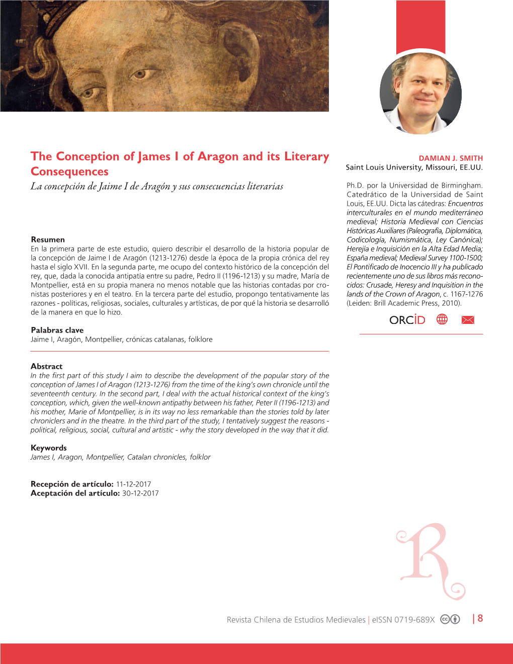 The Conception of James I of Aragon and Its Literary Consequences