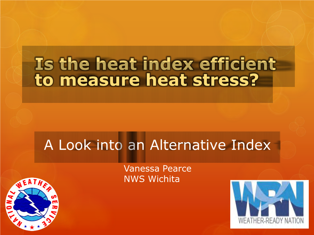 Measuring Heat Using Wet Bulb Globe Method