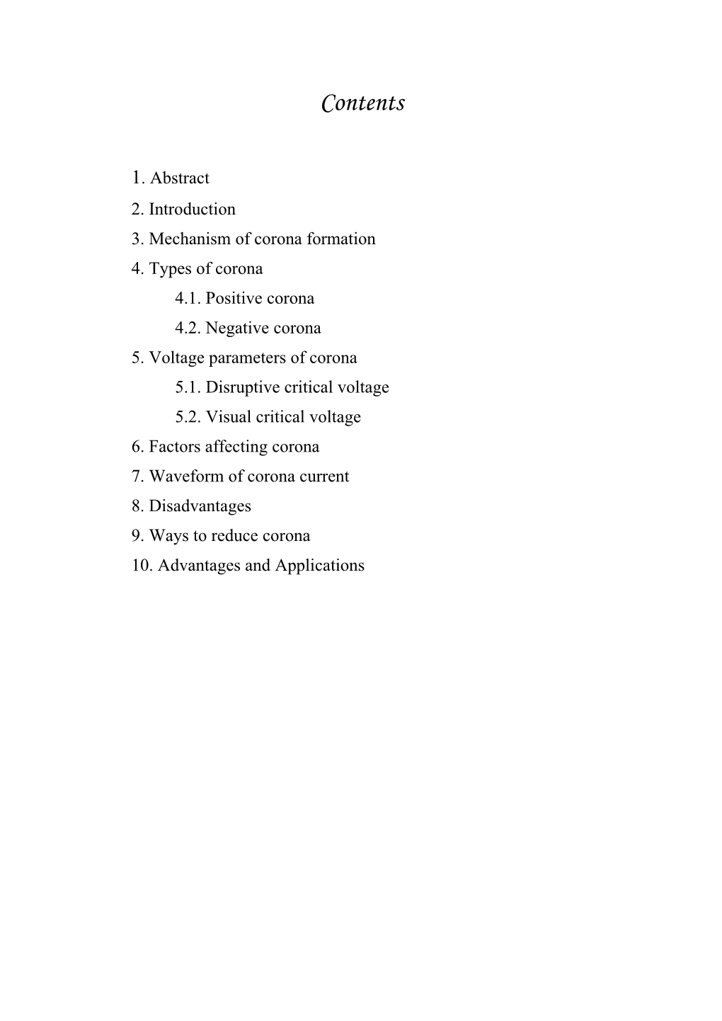 Corona Power Loss Ion.Ppt