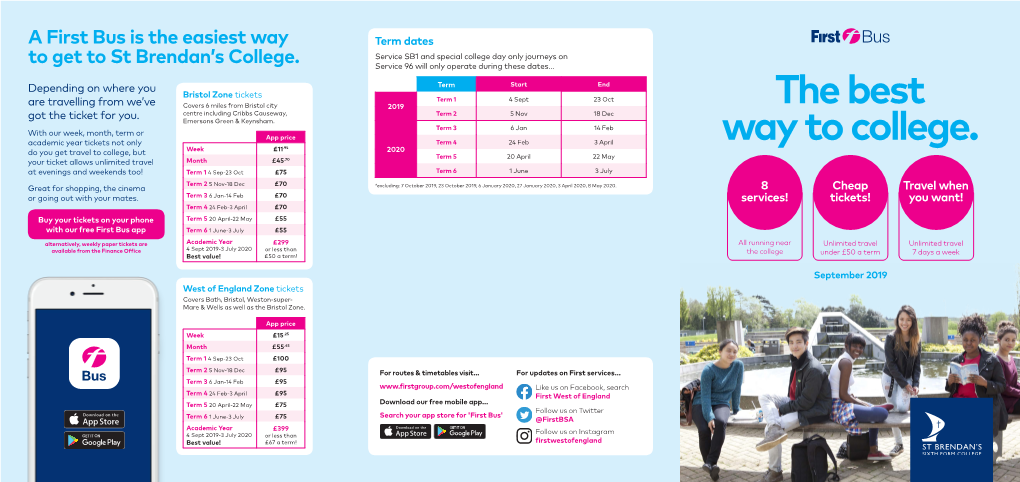 A First Bus Is the Easiest Way to Get to St Brendan's College