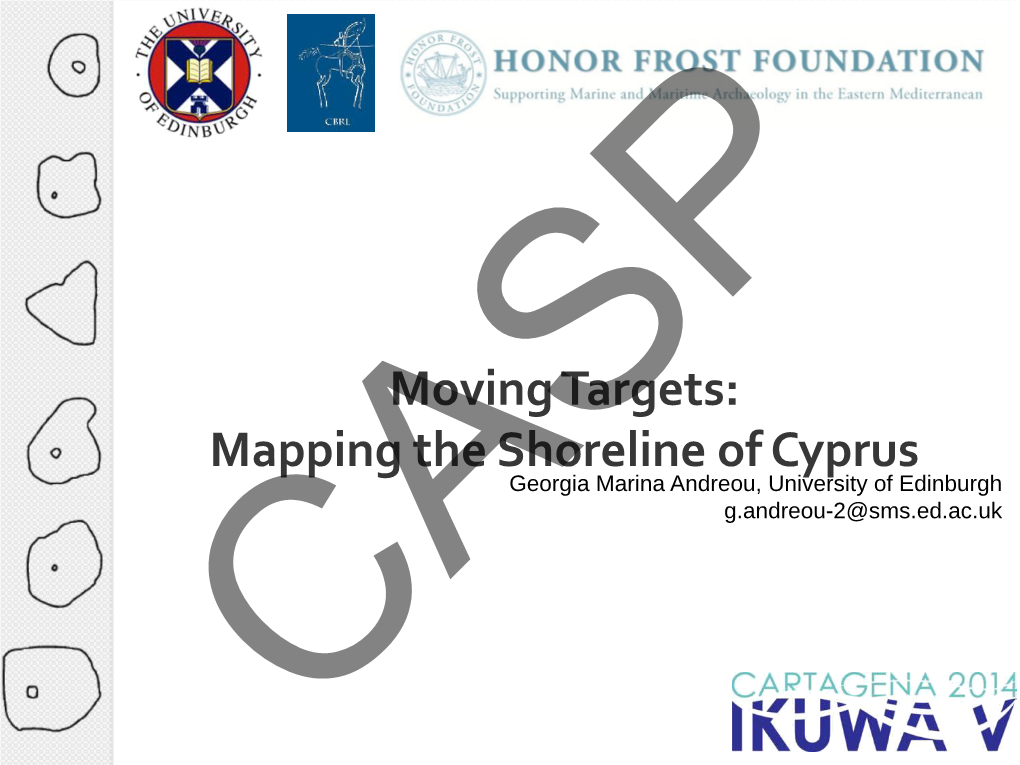 Moving Targets: Mapping the Shoreline of Cyprus