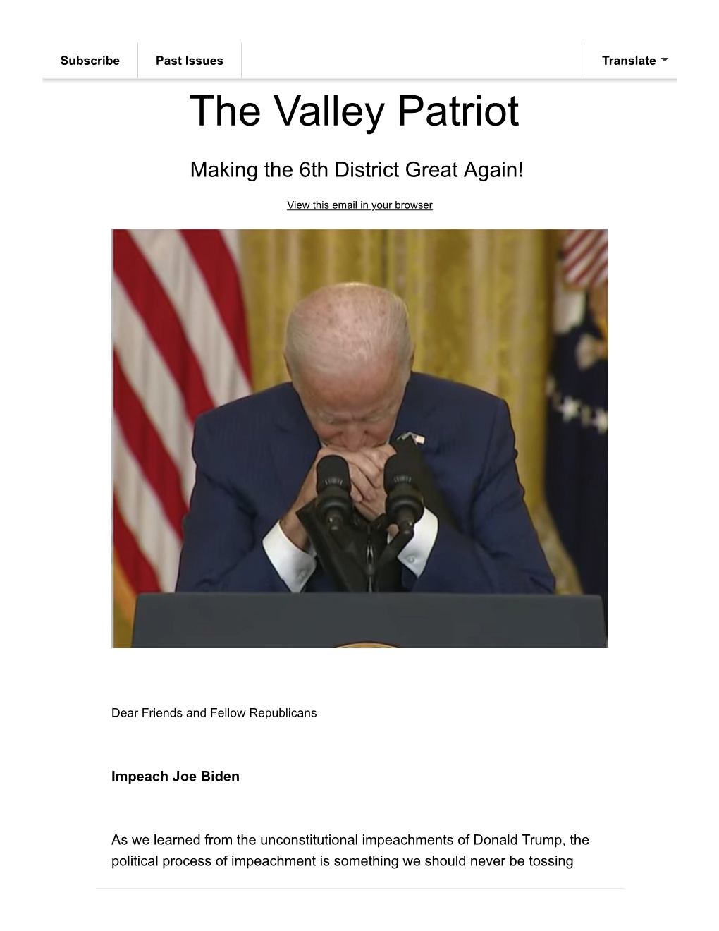 The Valley Patriot