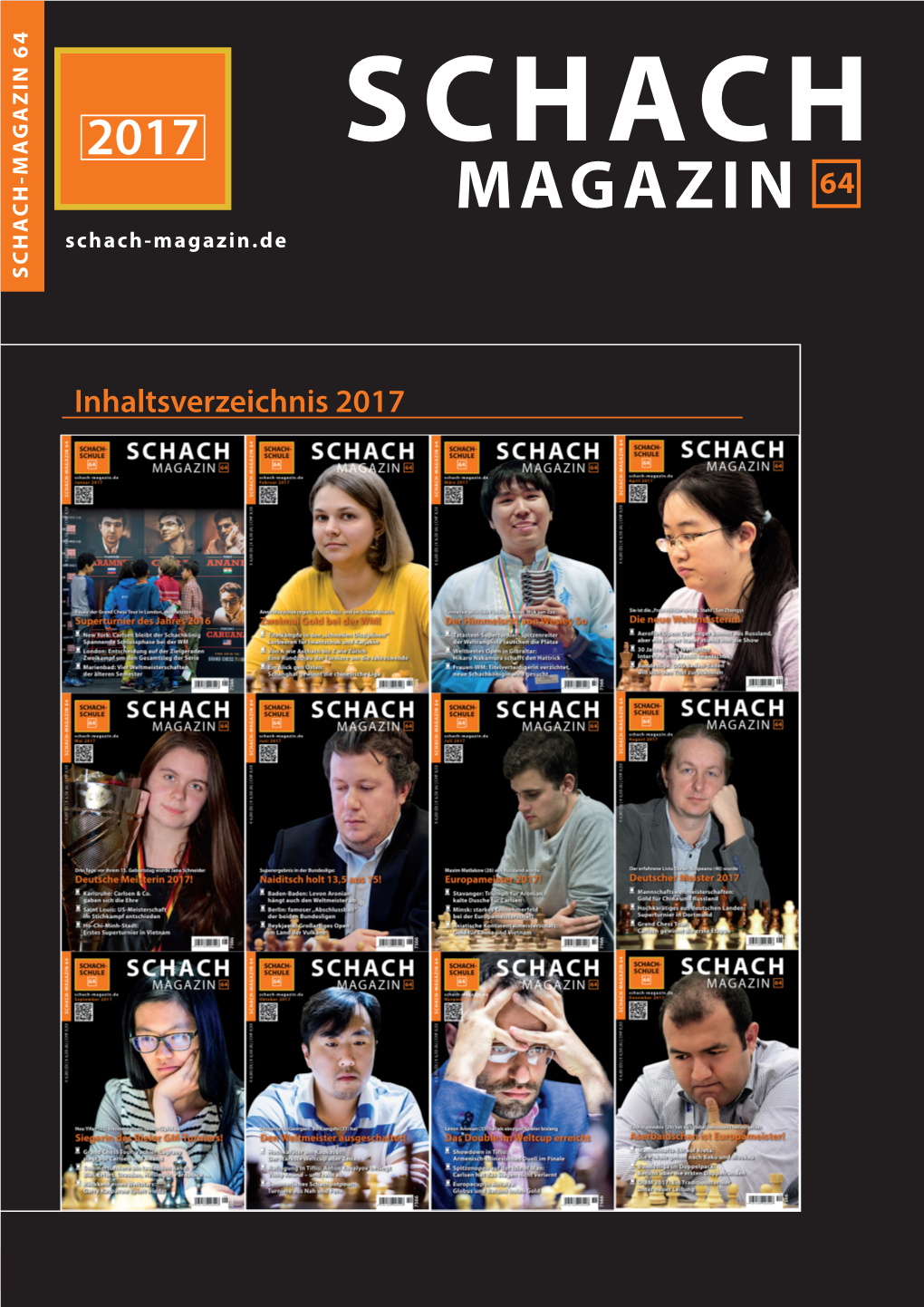 2017 SCHACH MAGAZIN 64 Schach-Magazin.De SCHACH-MAGAZIN 64 SCHACH-MAGAZIN