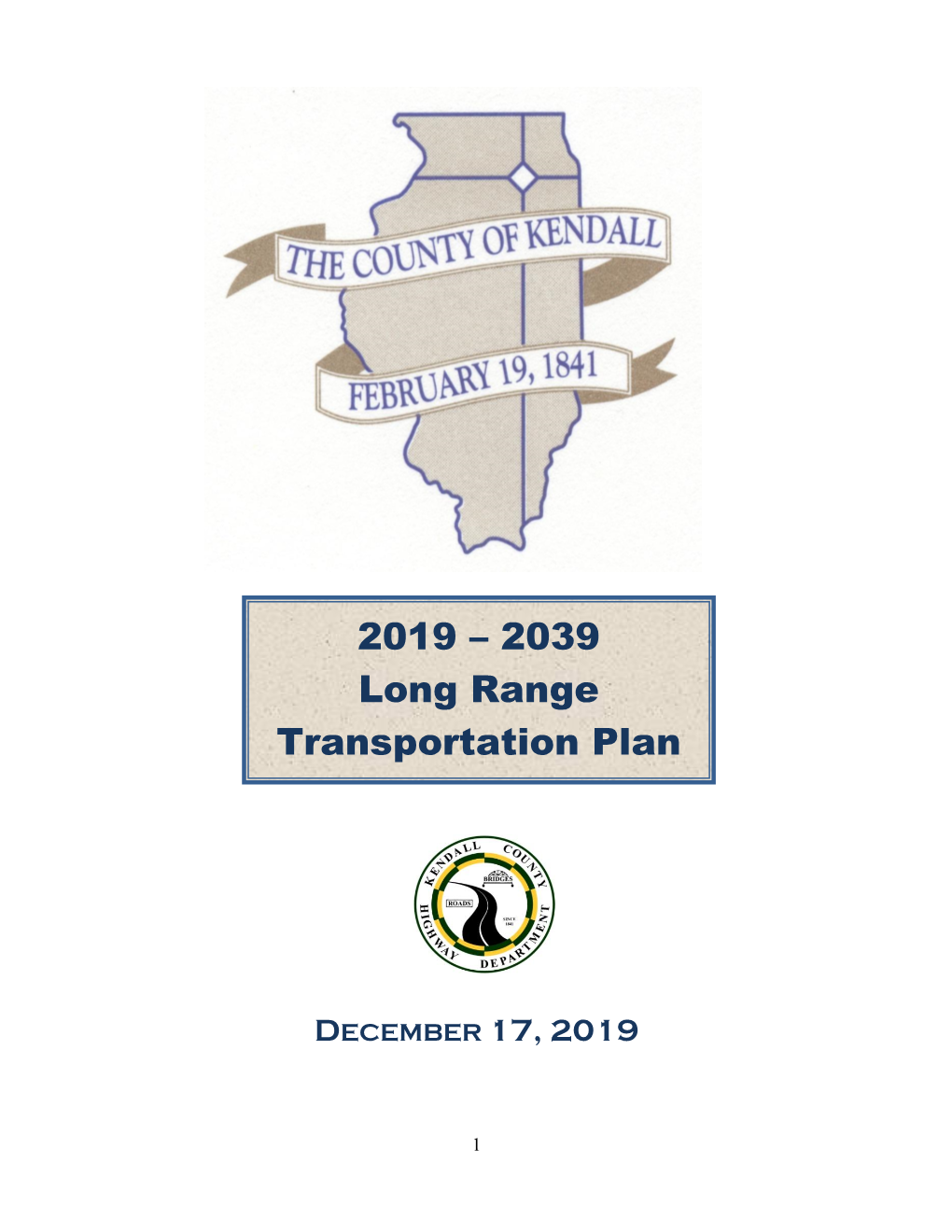 2019 – 2039 Long Range Transportation Plan