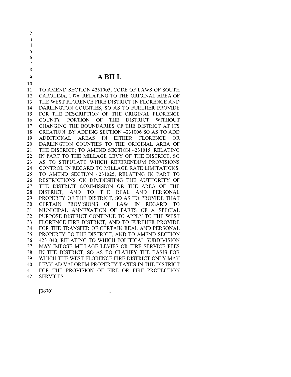 2015-2016 Bill 3670 Text of Previous Version (Feb. 17, 2015) - South Carolina Legislature Online