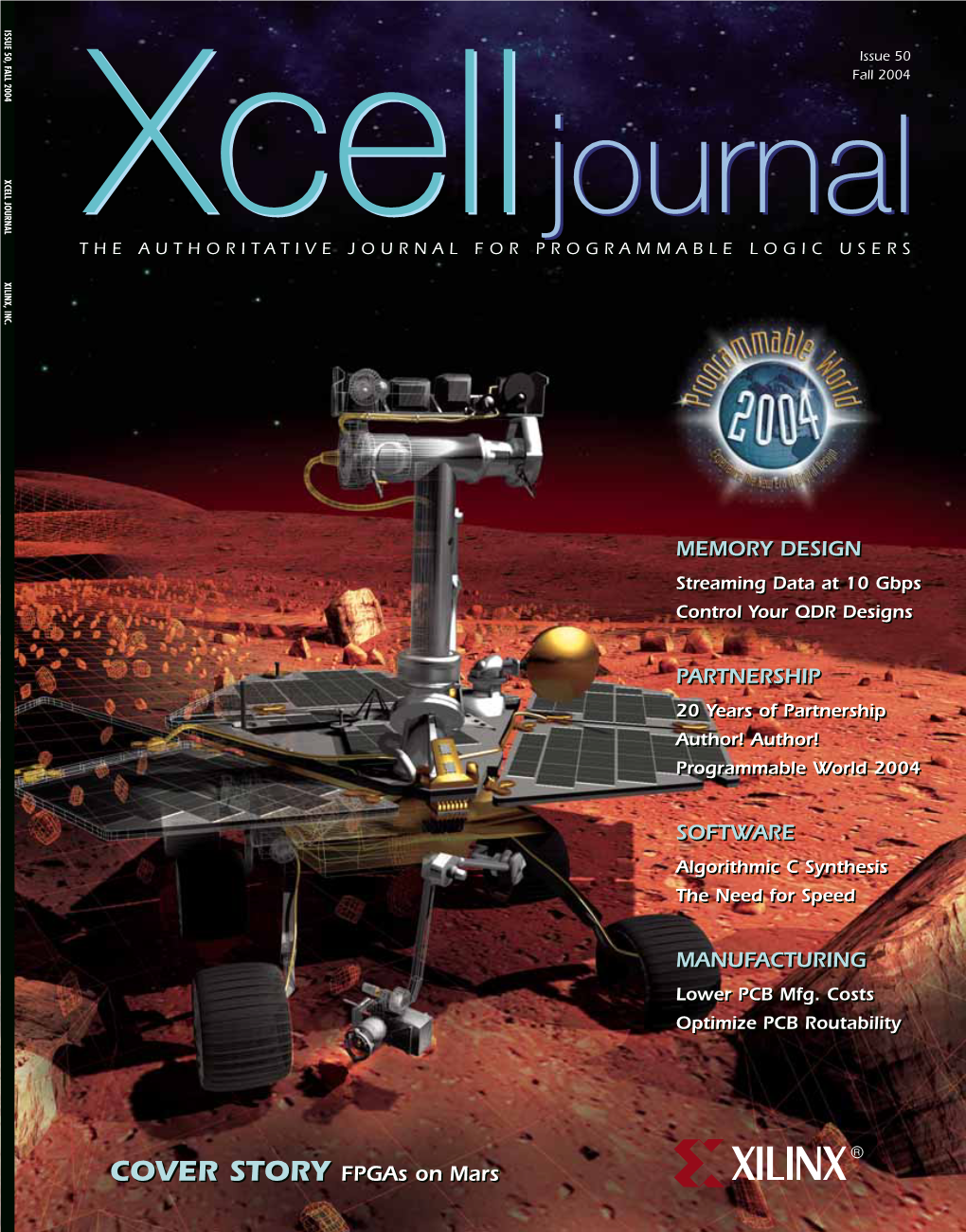 Xcell Journal Issue 50, Fall 2004