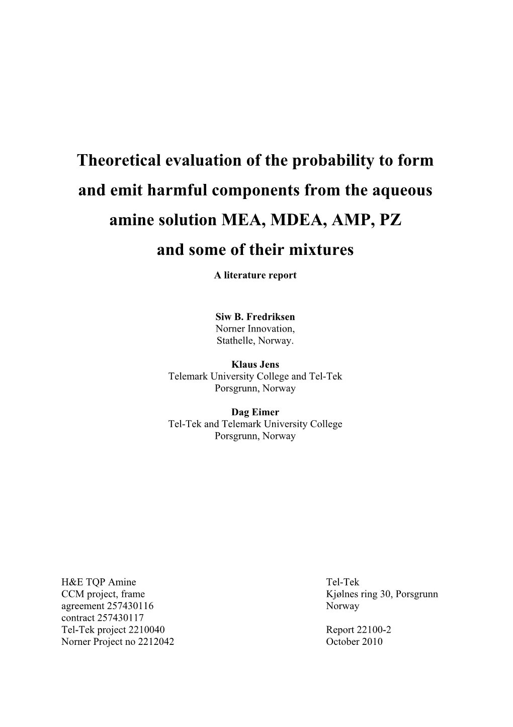 Process Formation TELTEK