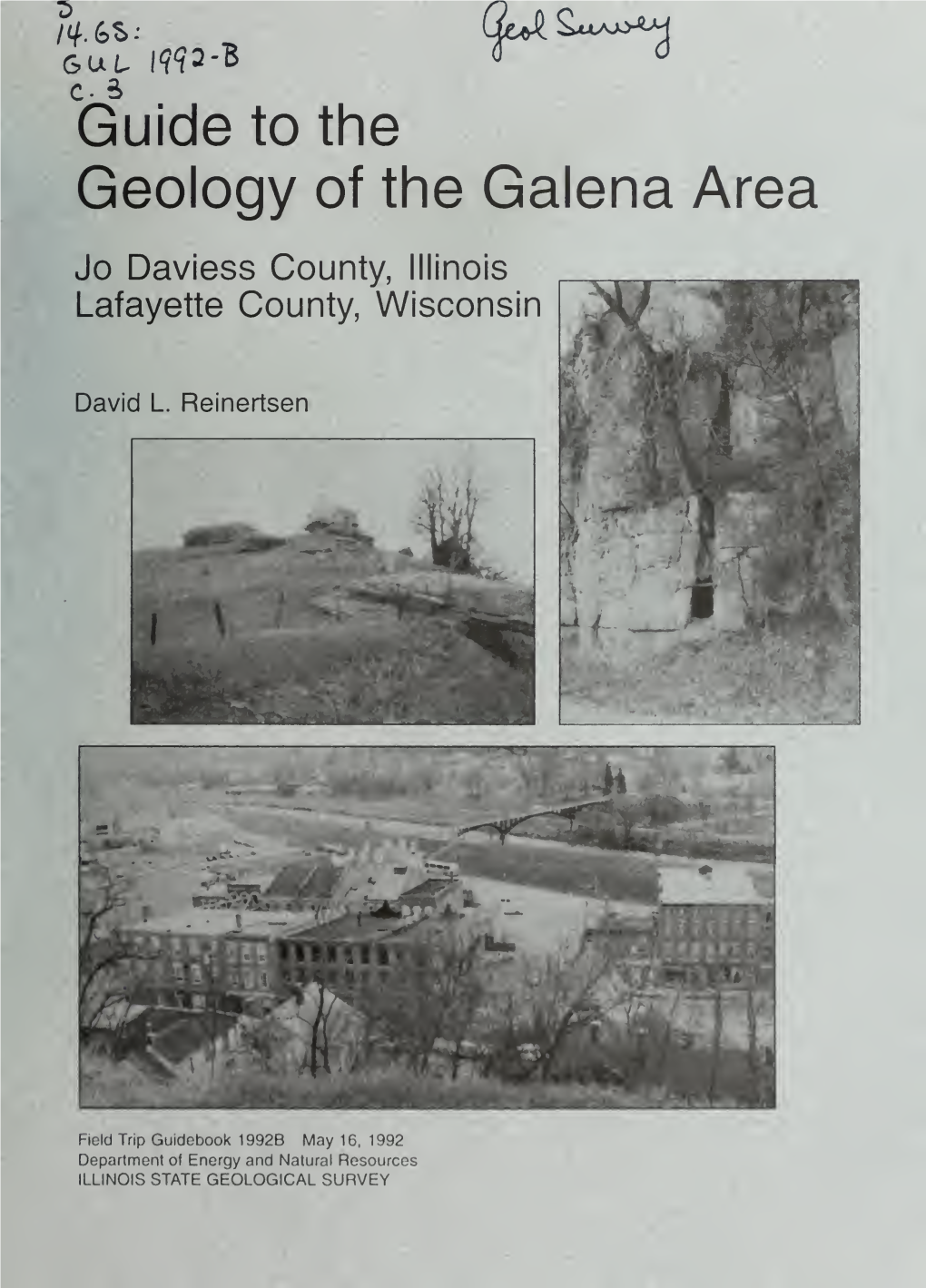 Guide to the Geology of the Galena Area