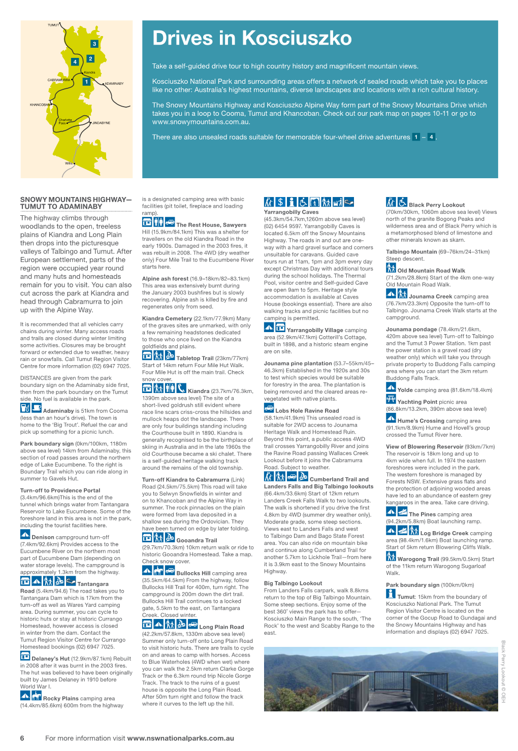 Kosciuszko National Park Guide 2012