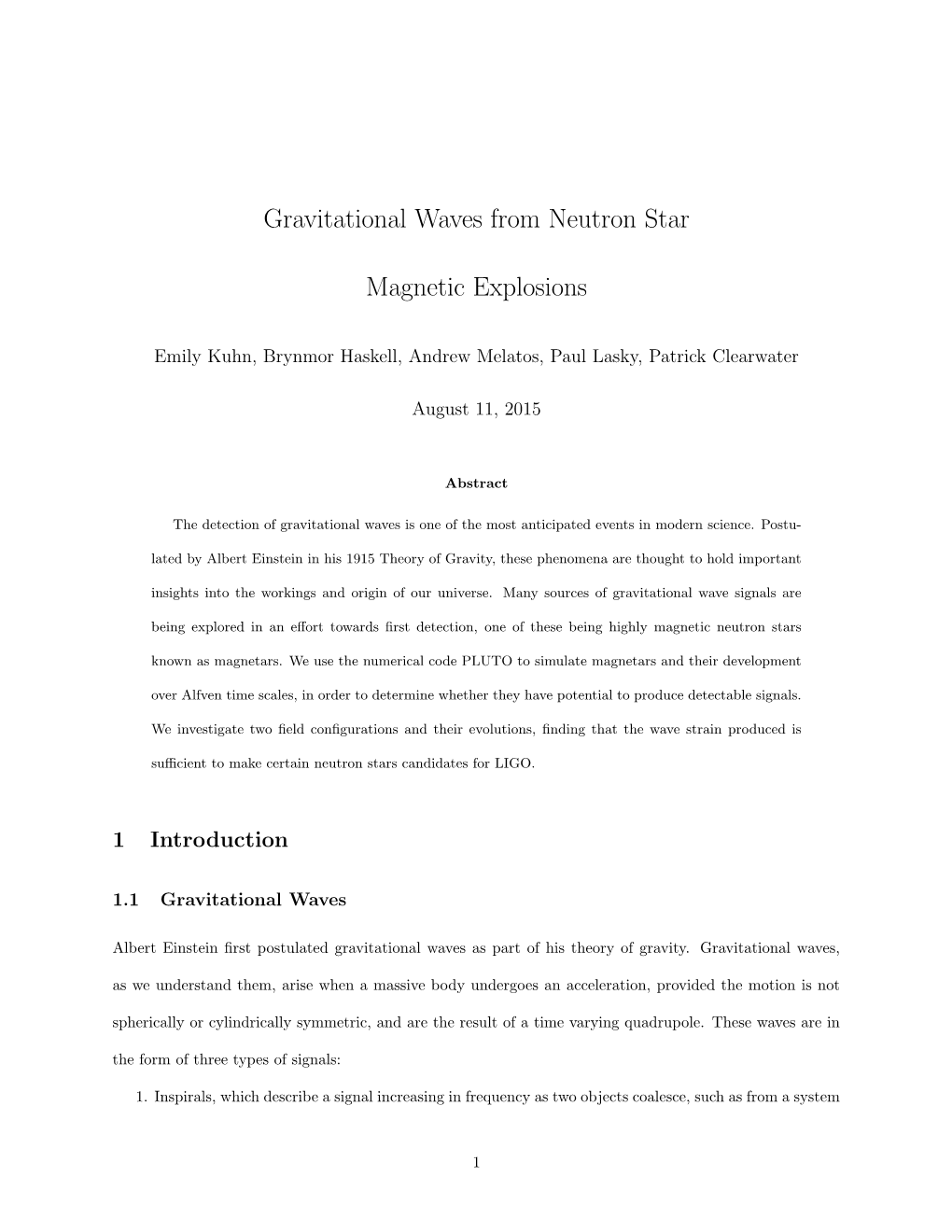 Gravitational Waves from Neutron Star Magnetic Explosions