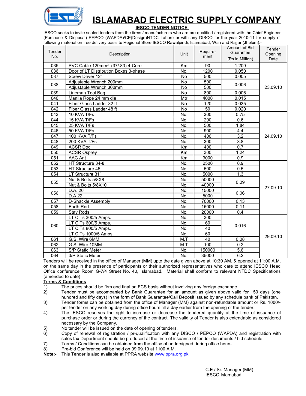 Islamabad Electric Supply Company