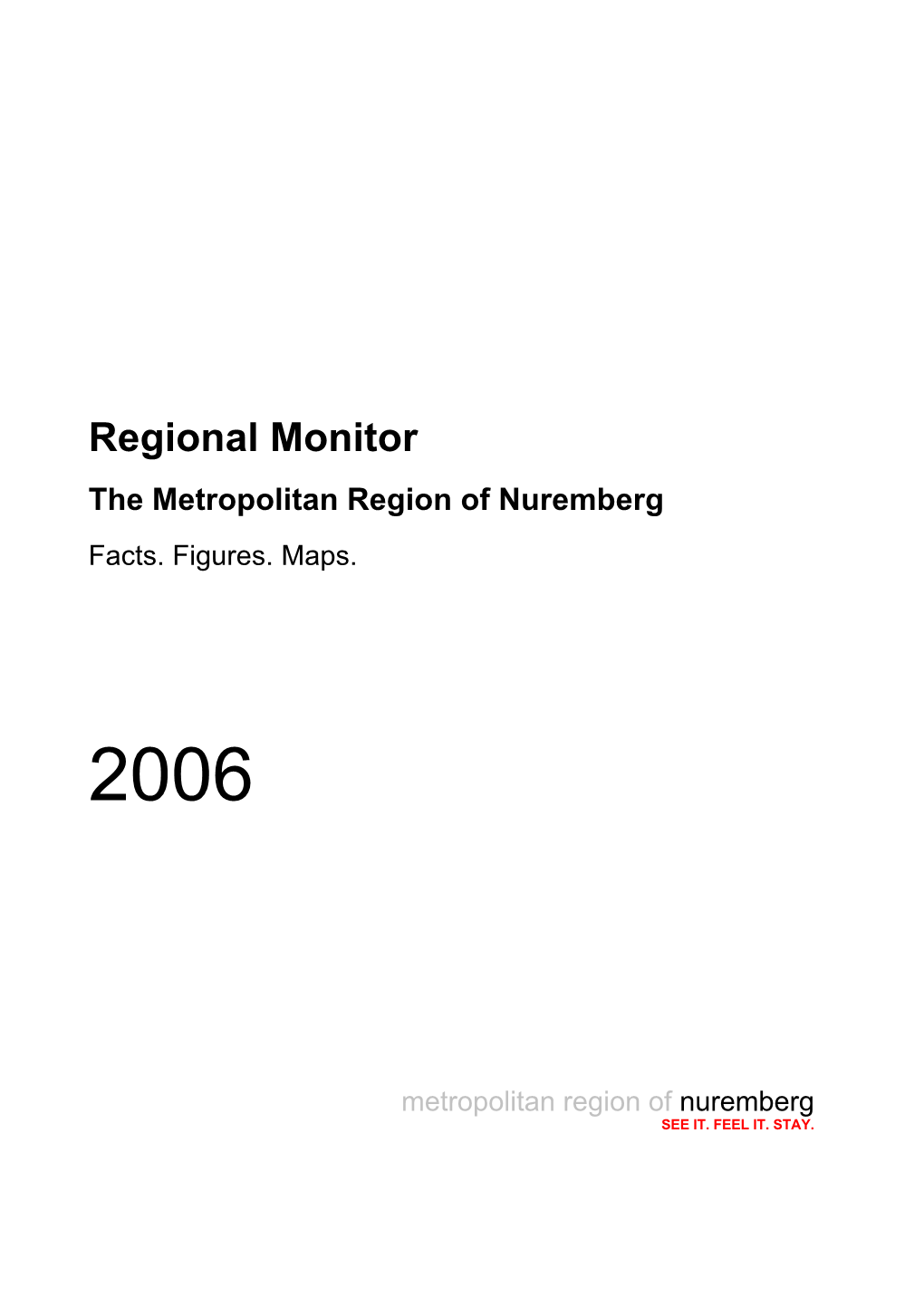 Regional Monitor the Metropolitan Region of Nuremberg Facts