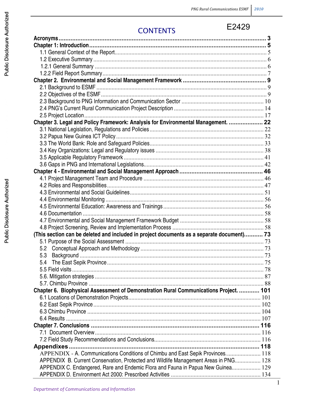 World Bank Document