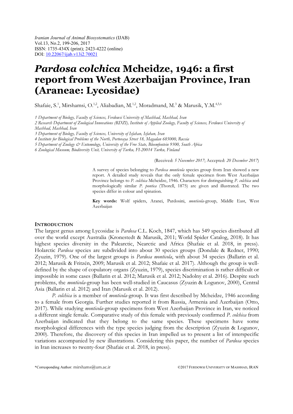 5-Shafaei Et Al P.Colchica