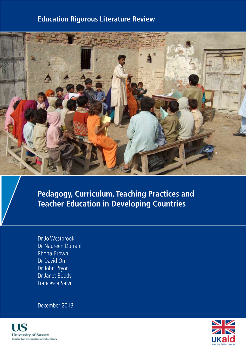 Pedagogy, Curriculum, Teaching Practices and Teacher Education in Developing Countries