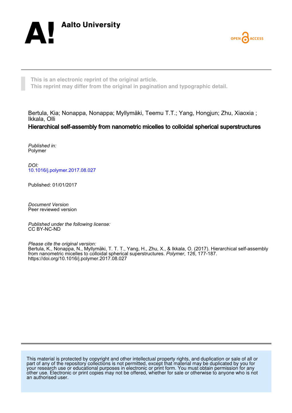 CHEM-Bertula Nonappa Et Al-Polymers-2017-Acceppted