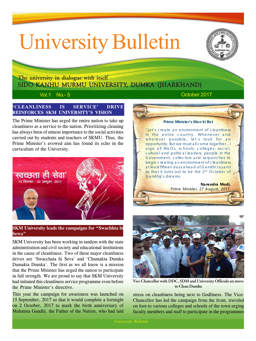 Newsletter SKMU October Issue