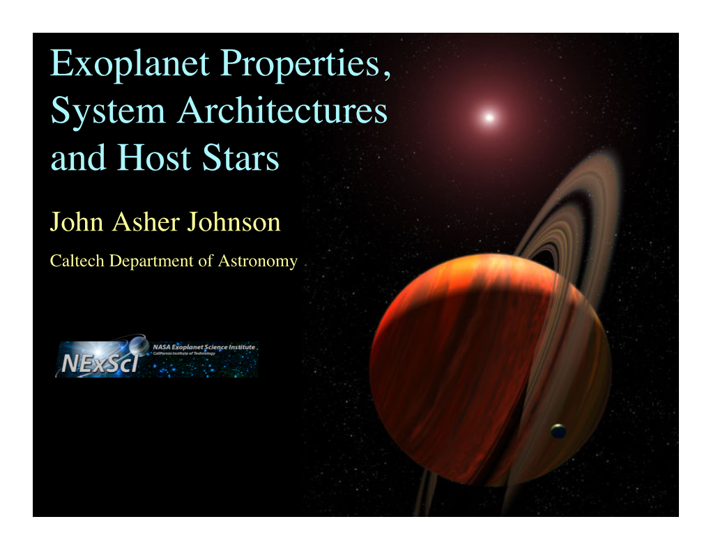 Exoplanet Overview