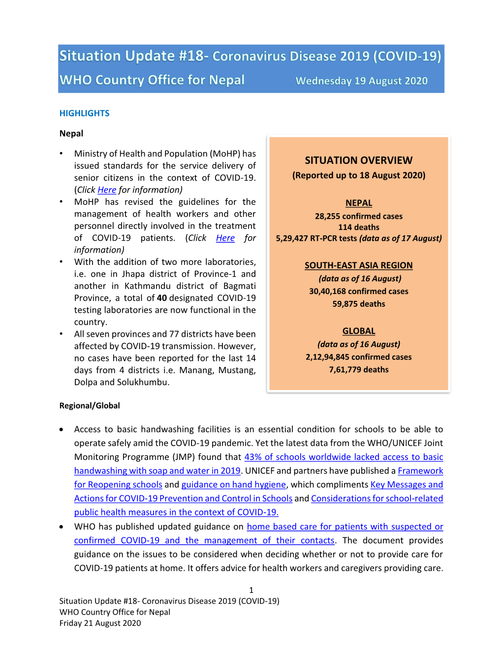 18-Who-Nepal-Sitrep-Covid-19-23082020.Pdf