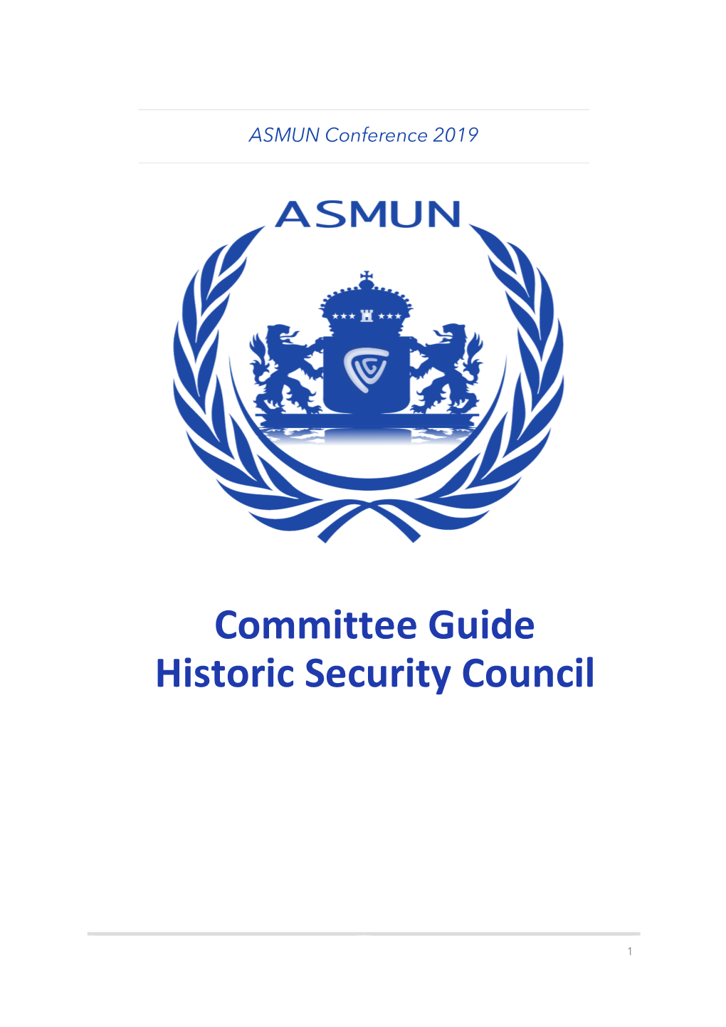 Committee Guide Historic Security Council