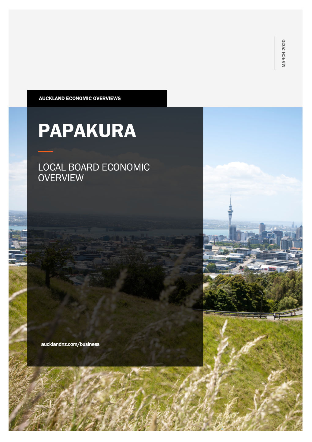 Papakura Local Economic Overview 2019