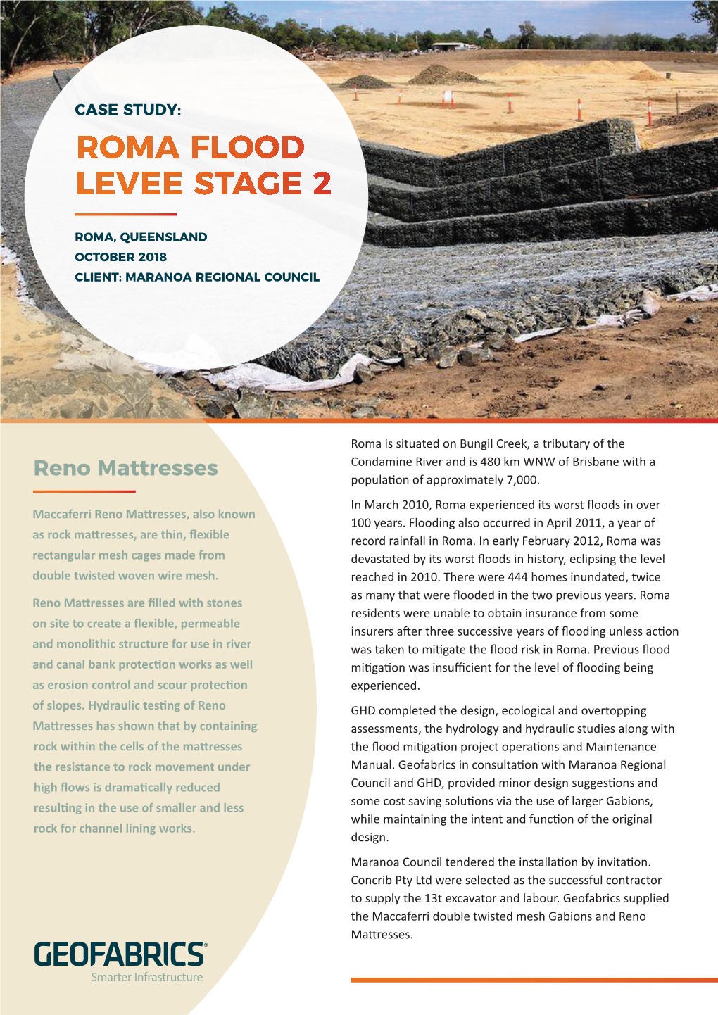 Roma Flood Levee Stage 2