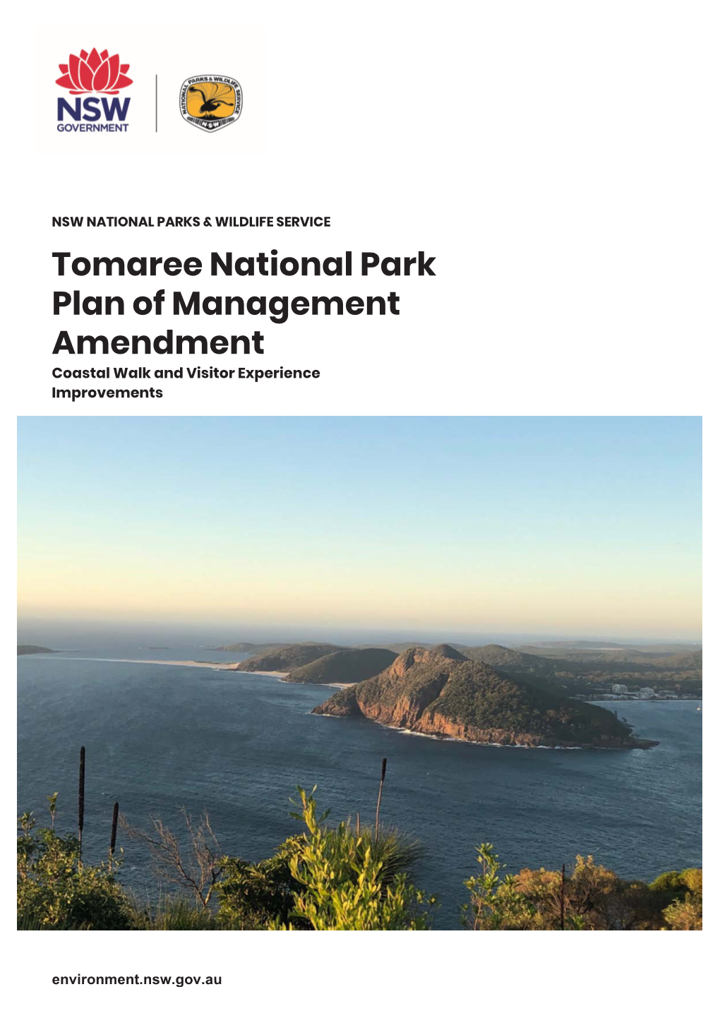 Tomaree National Park Plan of Management Amendment Coastal Walk and Visitor Experience Improvements