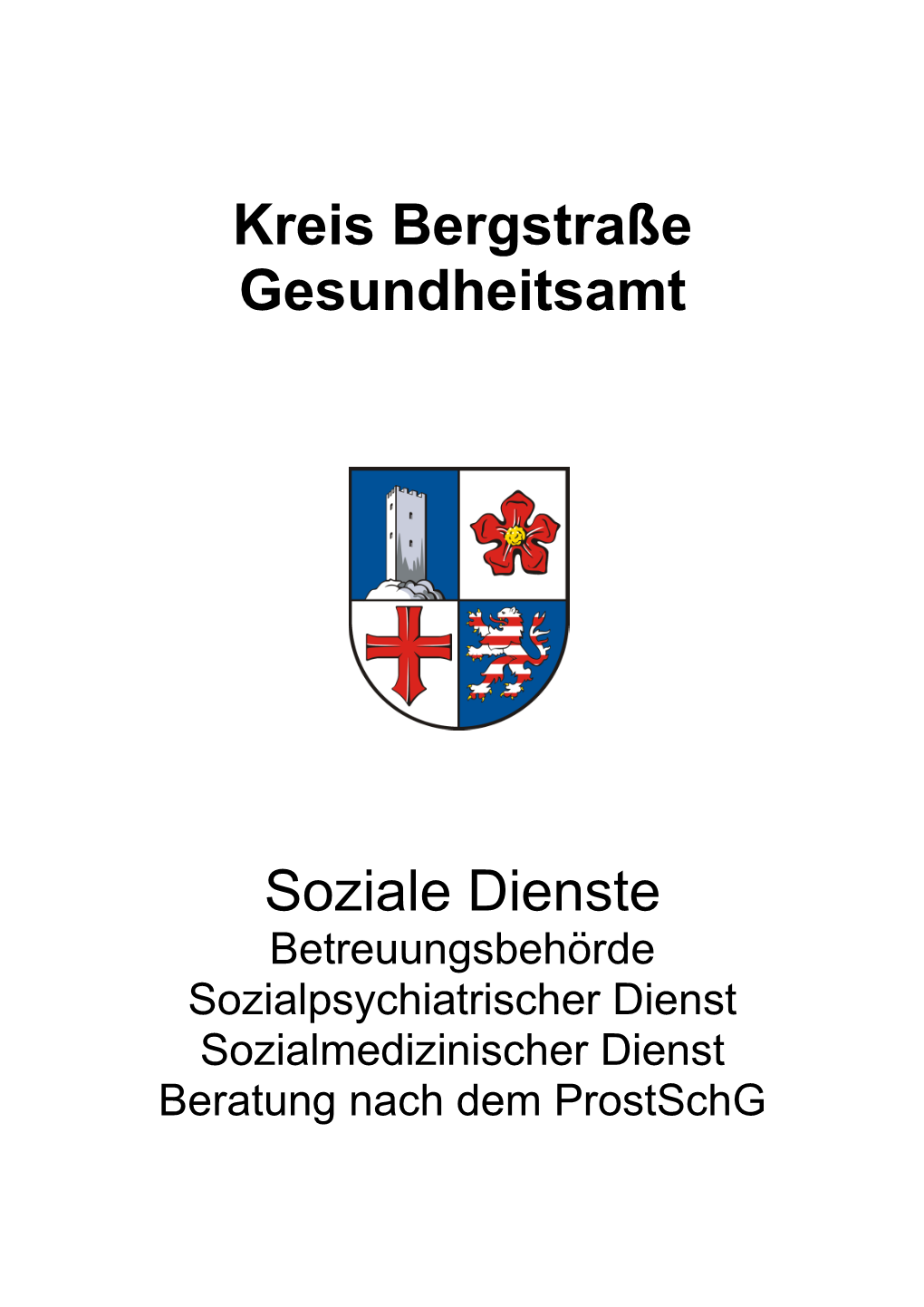 Kreis Bergstraße Gesundheitsamt Soziale Dienste