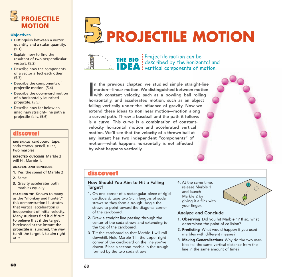 Projectile Motion