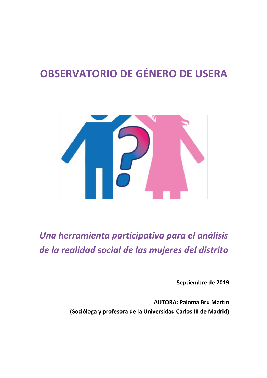 Observatorio De Género De Usera