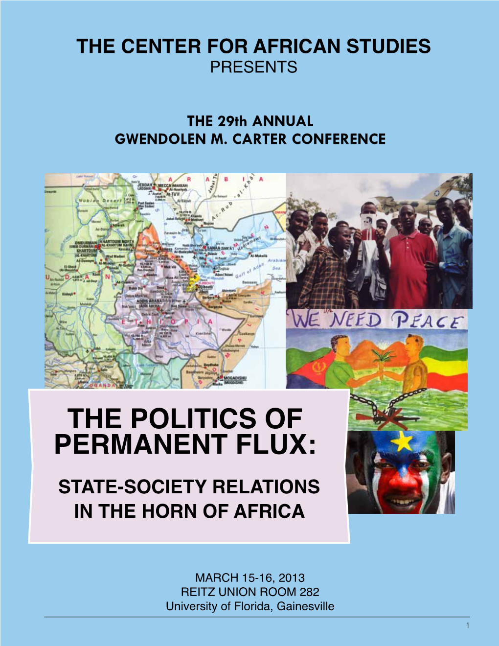 The Politics of Permanent Flux: State-Society Relations in the Horn of Africa