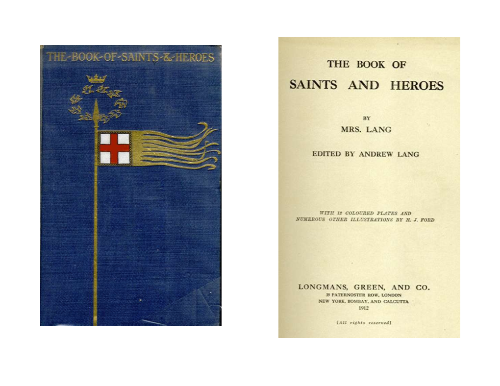 The Book of Saints and Heroes