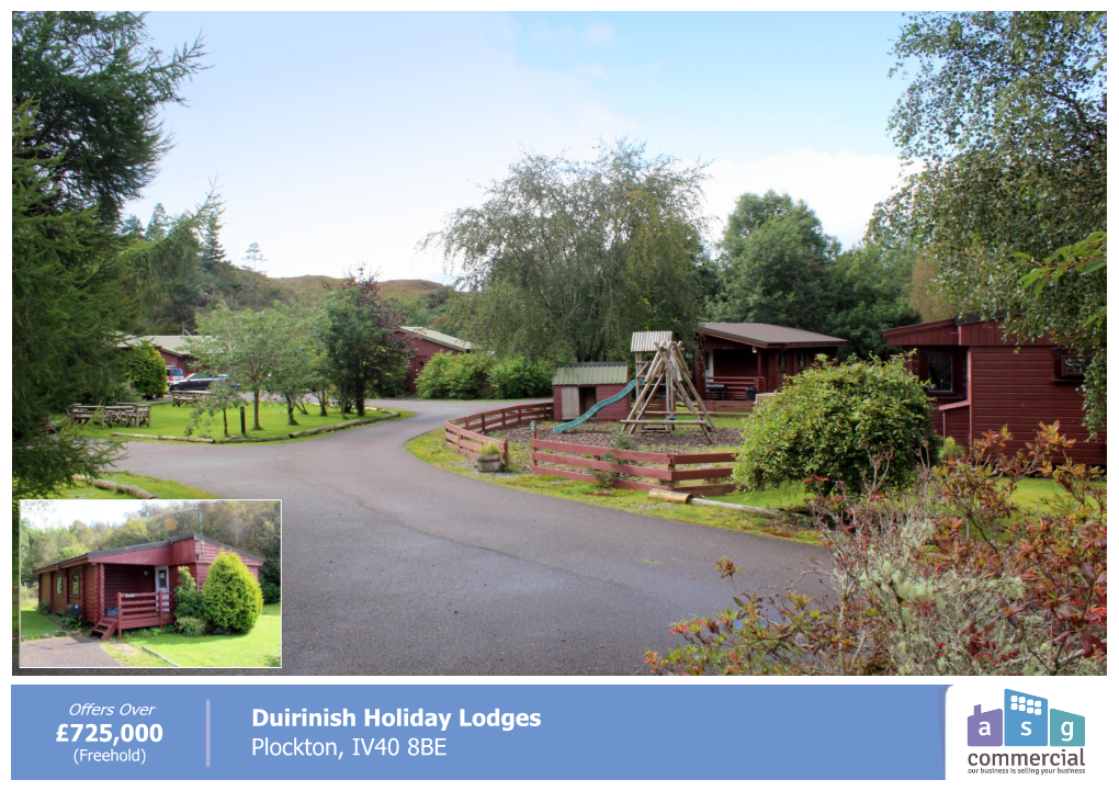 Duirinish Holiday Lodges Plockton, IV40