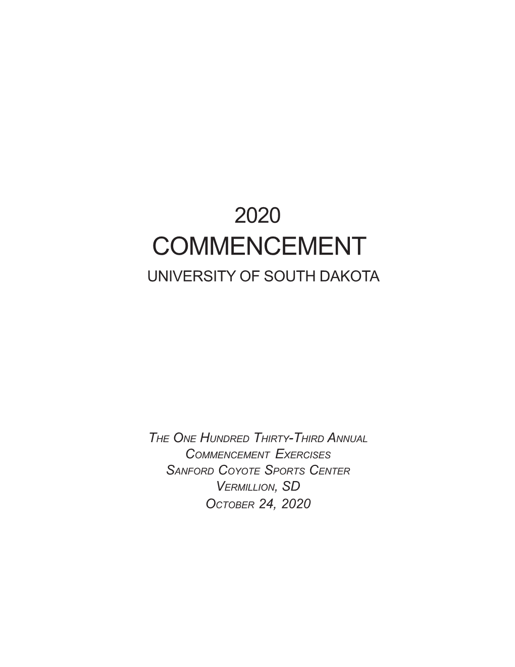 Commencement