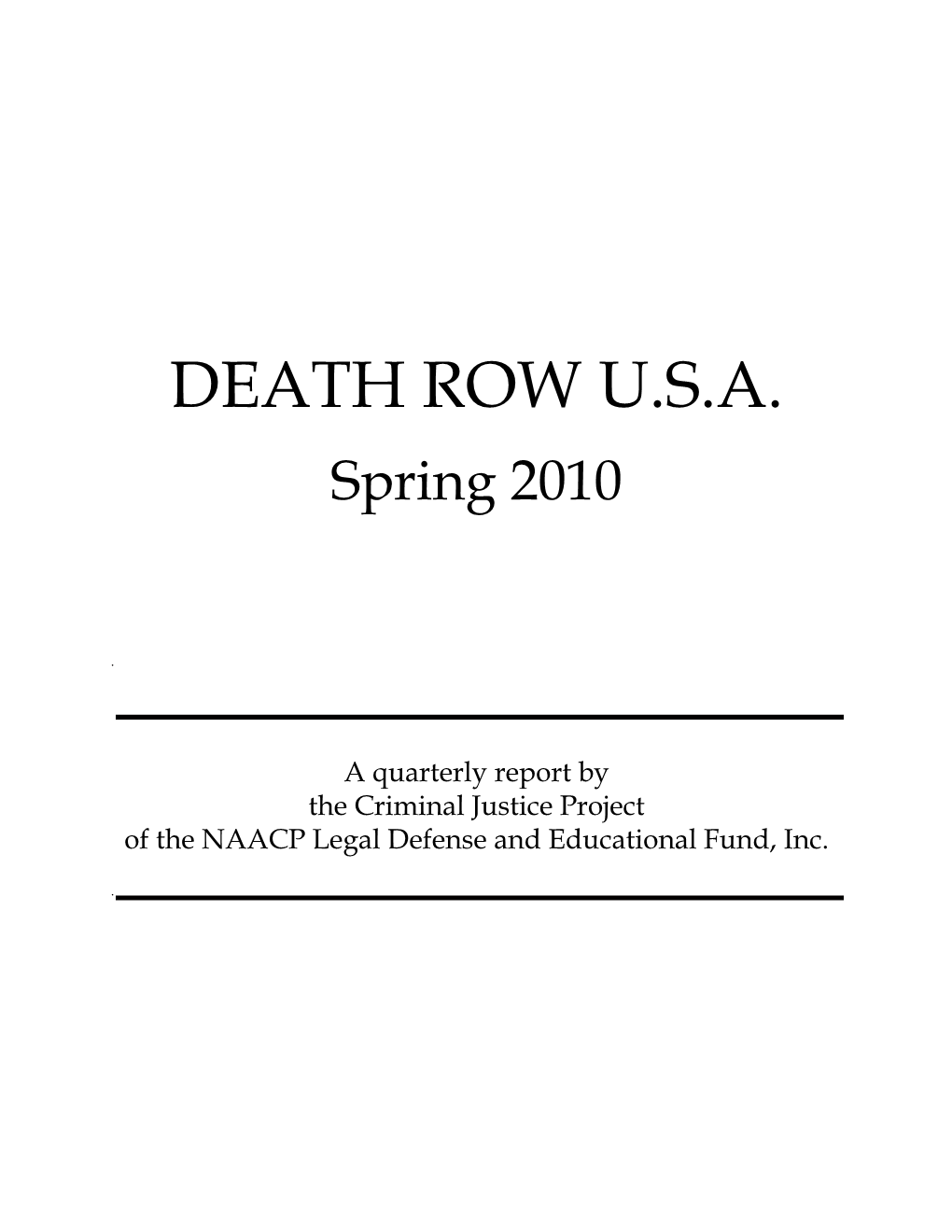 Death Row U.S.A