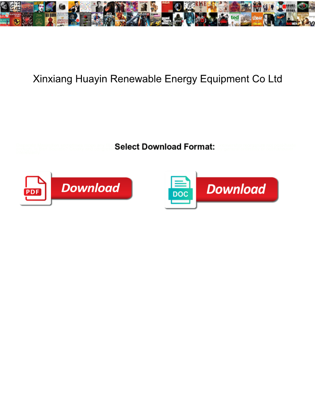 Xinxiang Huayin Renewable Energy Equipment Co Ltd