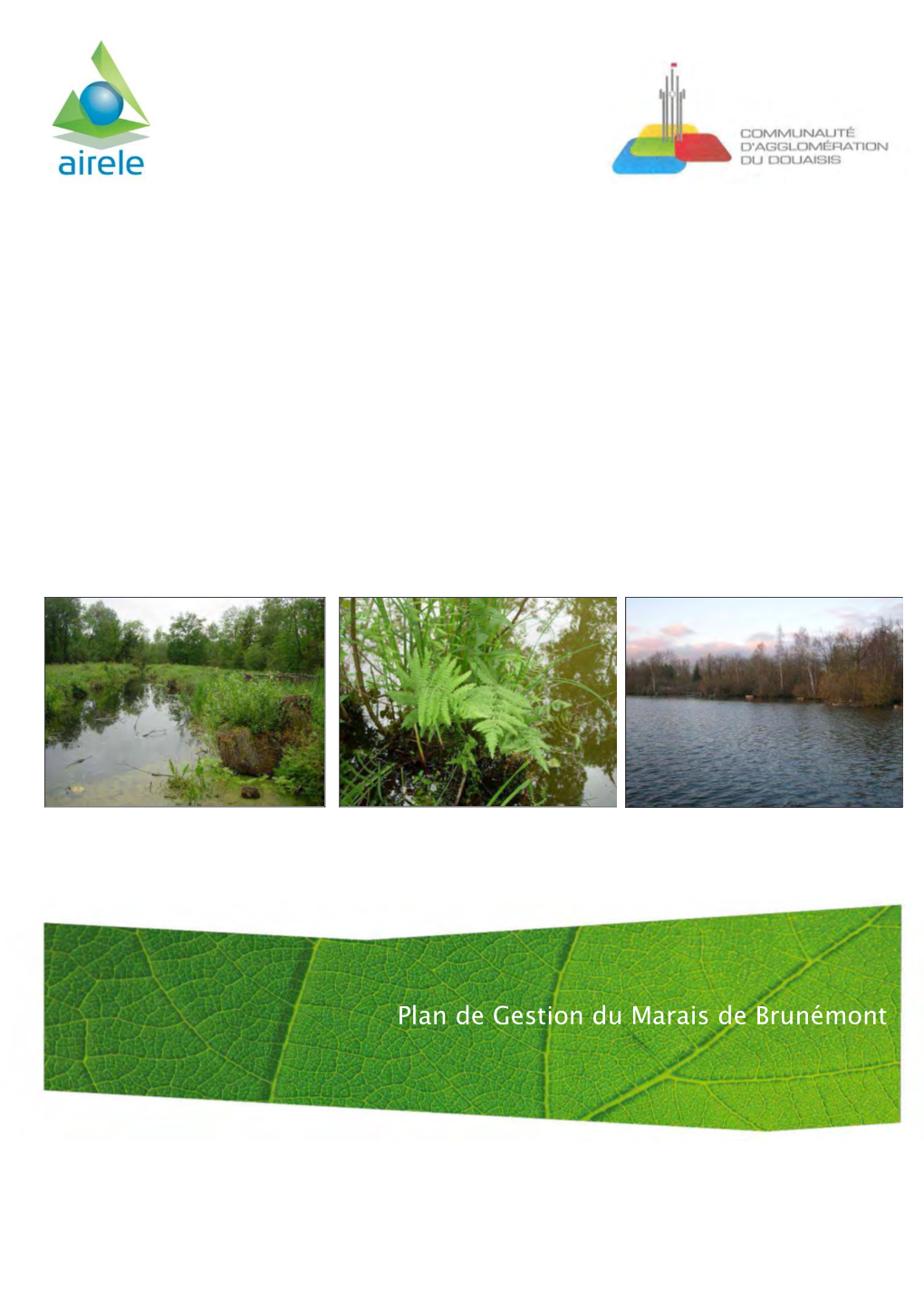 Plan De Gestion Du Marais De Brunémont