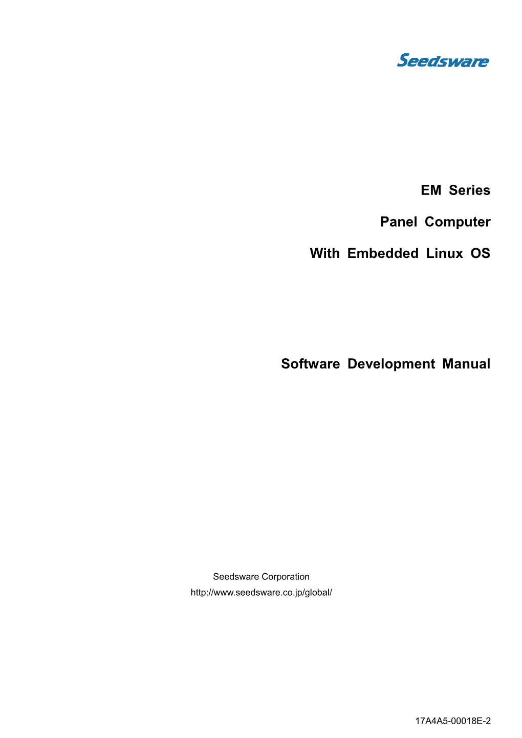 EM Series Panel Computer with Embedded Linux OS Software