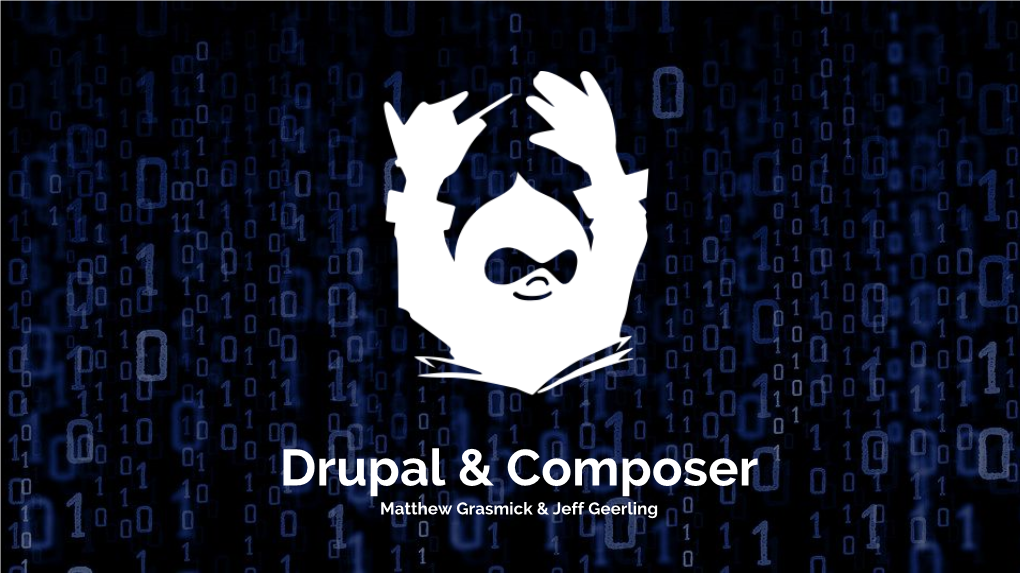 Drupal & Composer