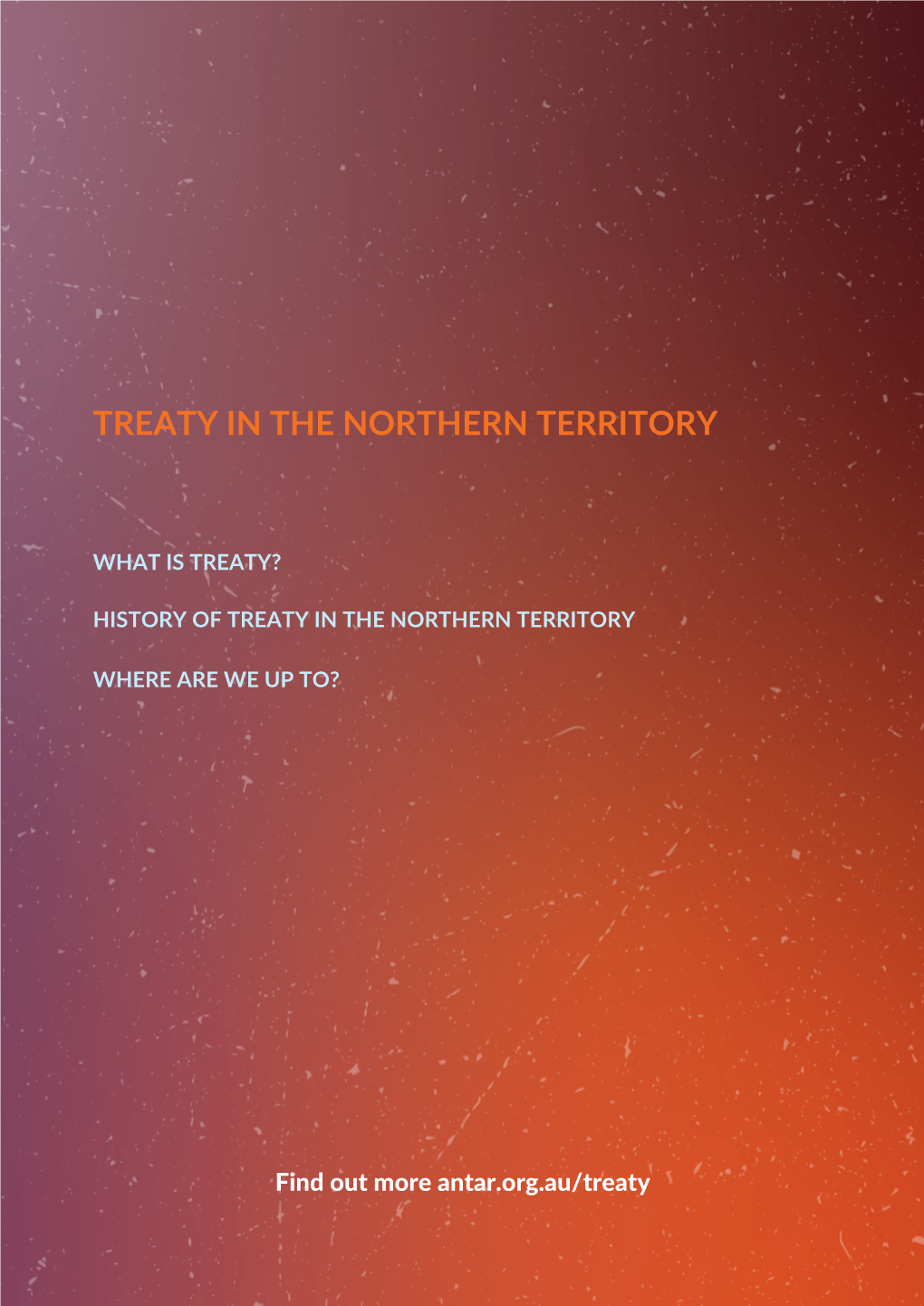 Treaty in the Northern Territory