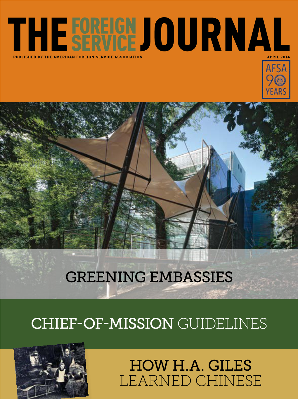 The Foreign Service Journal, April 2014