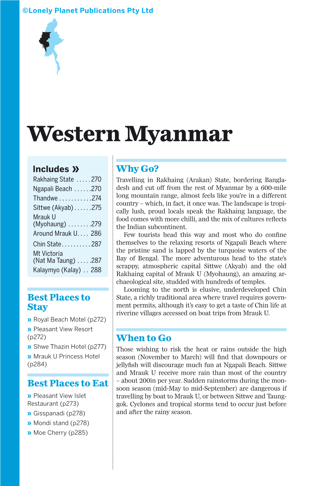 Western Myanmar