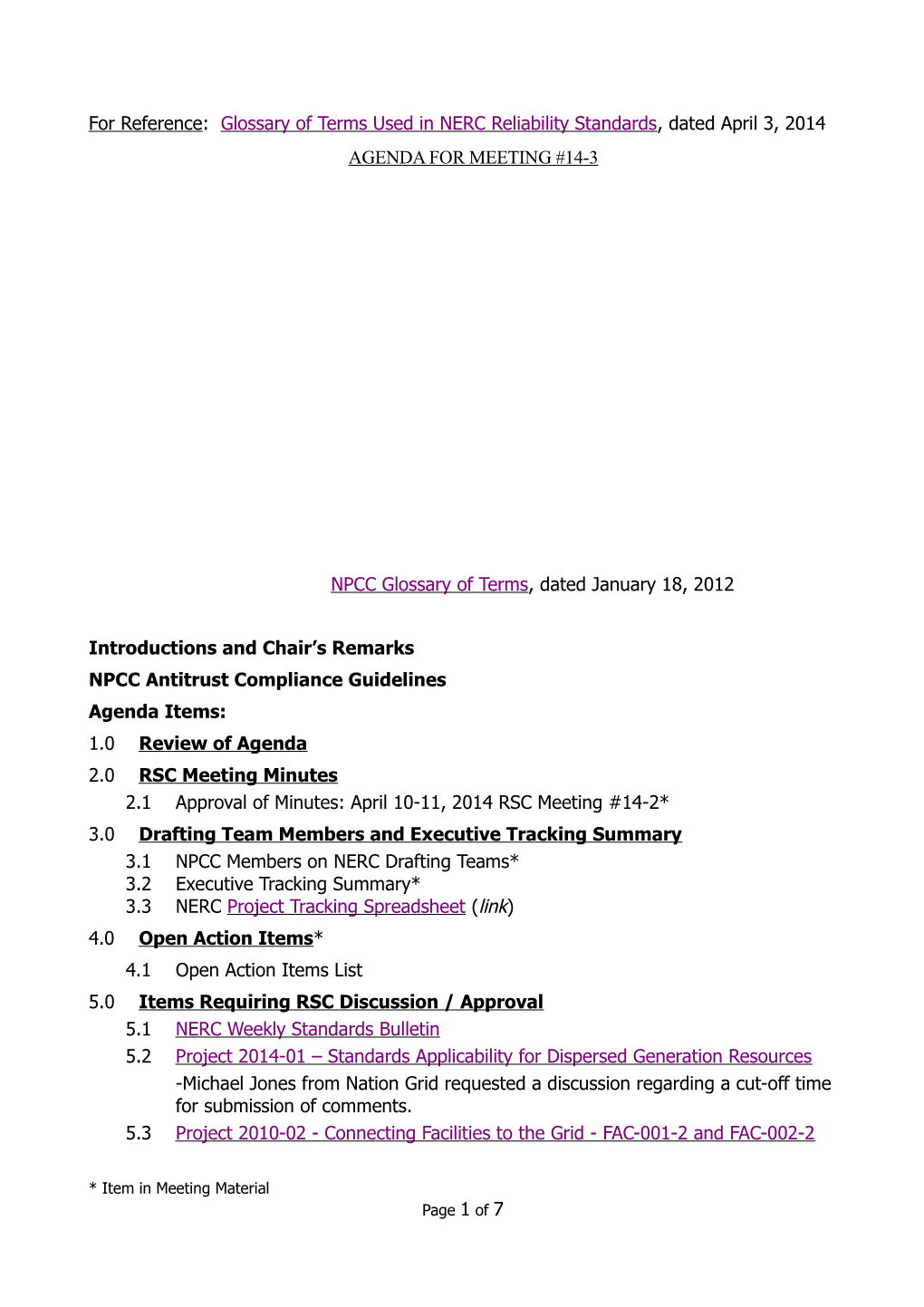 June 2014 RSC Meeting Agenda Final