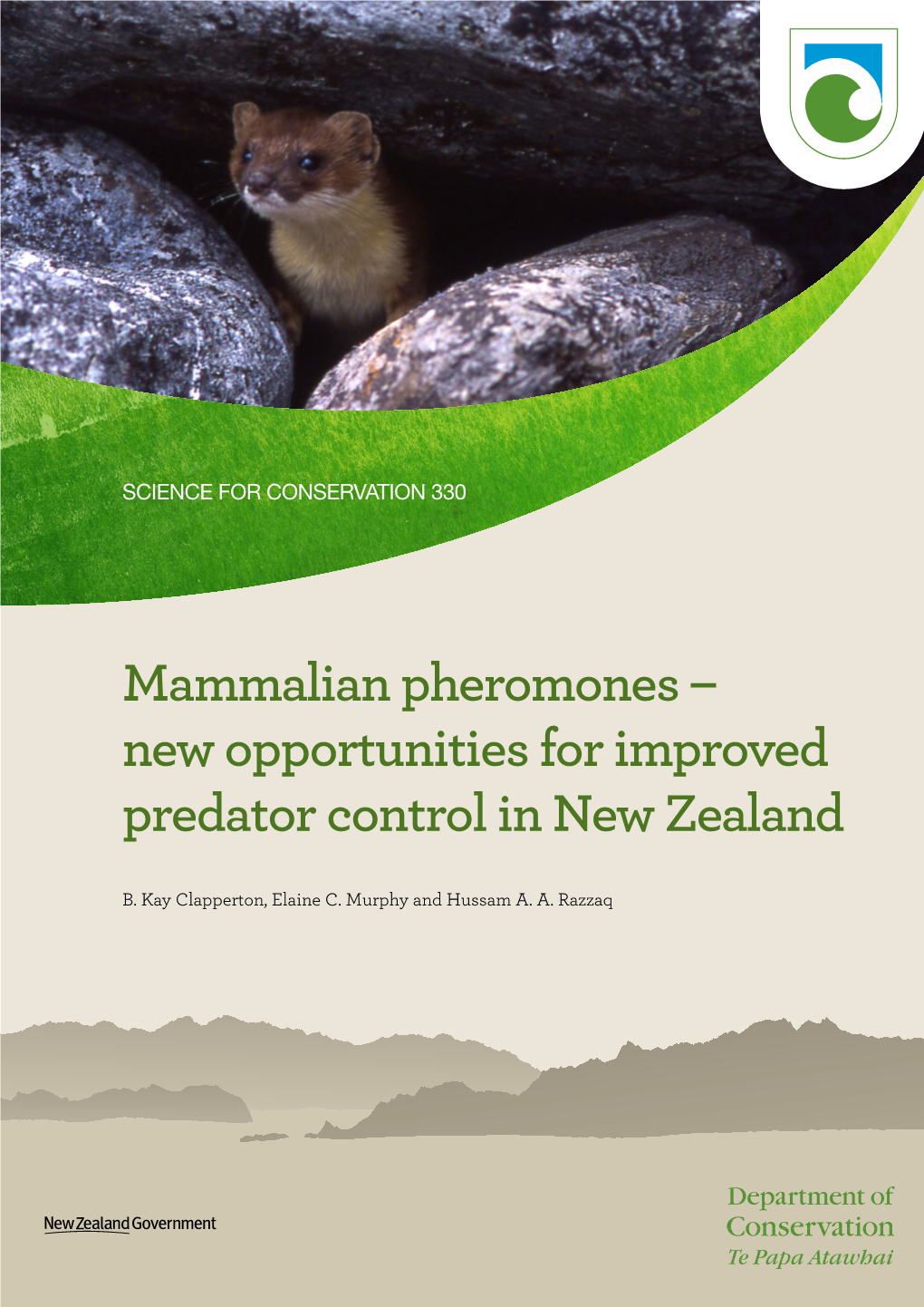 Mammalian Pheromones – New Opportunities for Improved Predator Control in New Zealand