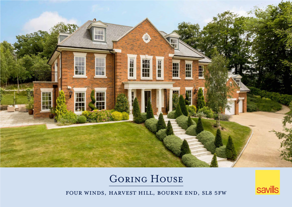 Goring House Four Winds, Harvest Hill, Bourne End, Sl8 5Fw