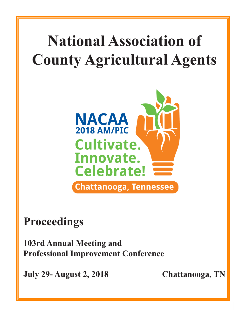 National Association of County Agricultural Agents