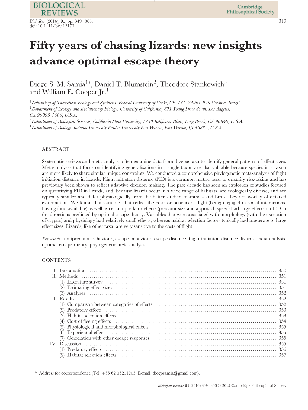 Fifty Years of Chasing Lizards: New Insights Advance Optimal Escape Theory