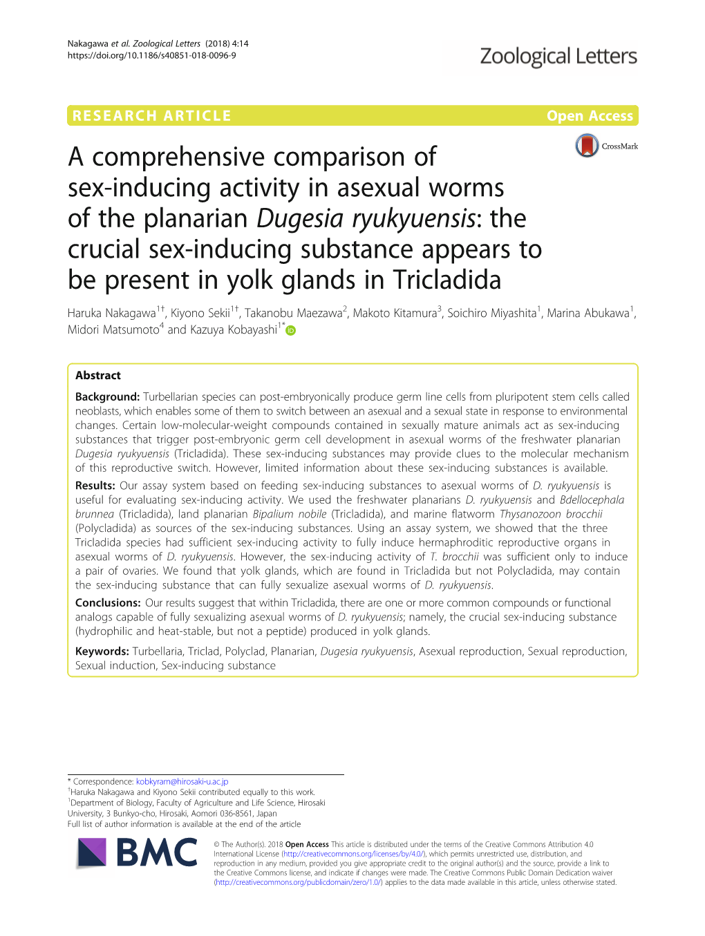 A Comprehensive Comparison of Sex-Inducing Activity in Asexual